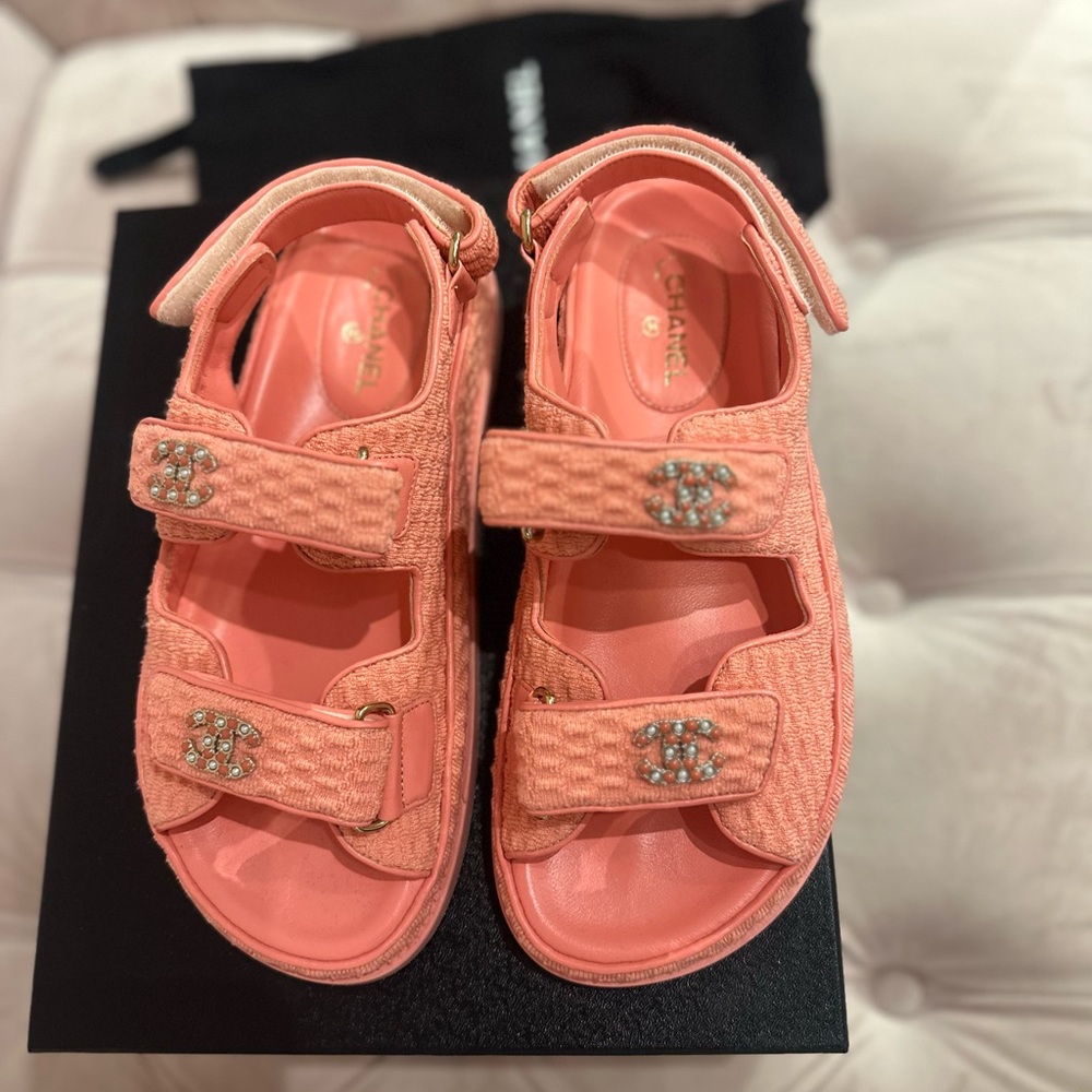 Chanel dad sandals size 37 - Picture 3 of 9